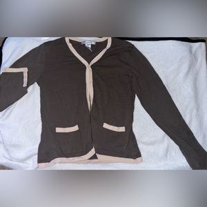 Nine West Small Brown Cardigan